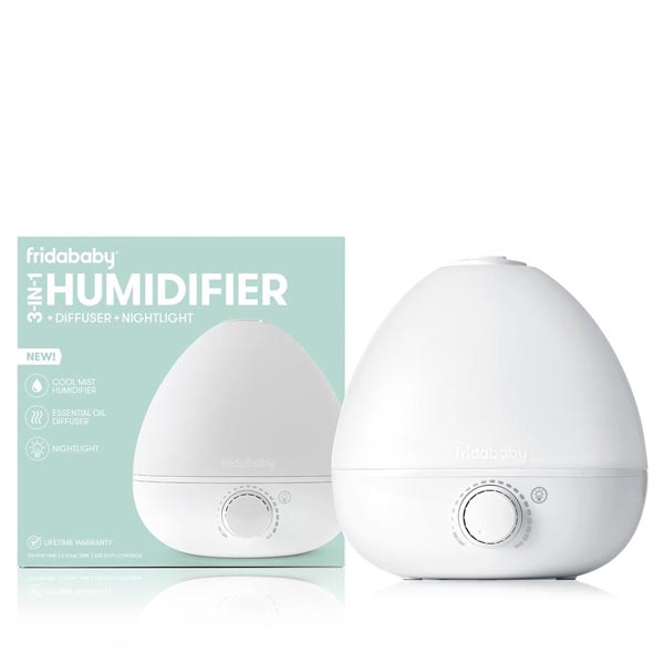 Fridababy BreatheFrida 3-in-1 Humidifier Diffuser Nightlight