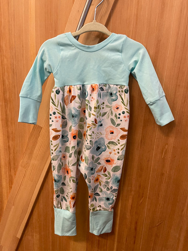 Gro by Zo Scooped Back Romper - Sunrise Floral *CLEARANCE*
