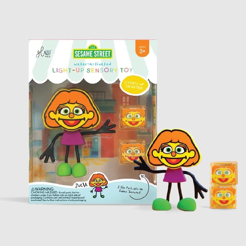 *Glo Pals Sesame Street Julia *Limited Edition*
