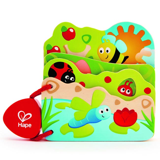 *Hape Baby's Bug Book
