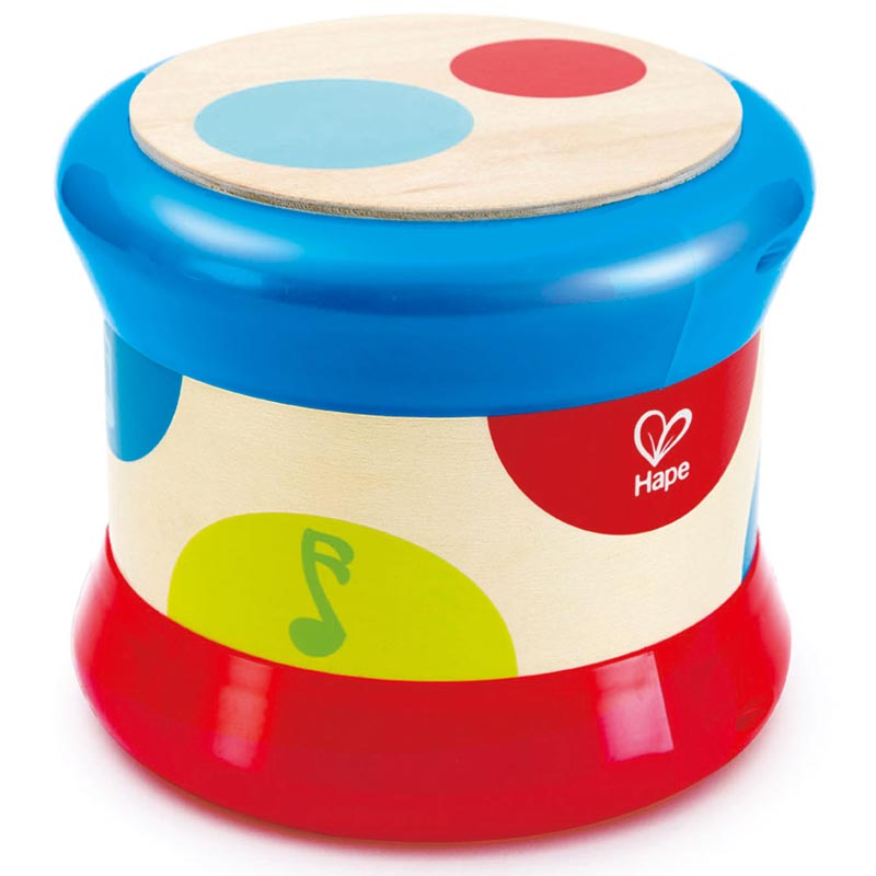 *Hape Baby Drum