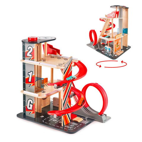 *Hape Gearhead Stunt Garage