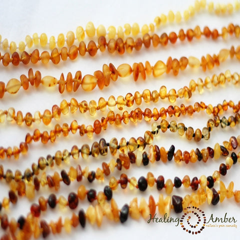 *Healing Amber - 13" Amber Infant/Child Necklace