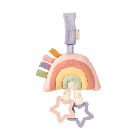 *Itzy Ritzy Bitzy Bespoke Ritzy Jingle Attachable Toy - Pastel Rainbow