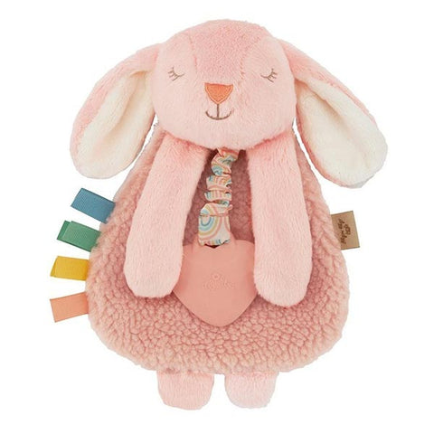 *Itzy Ritzy Itzy Lovey Plush & Silicone Teether Toy - Ana the Bunny
