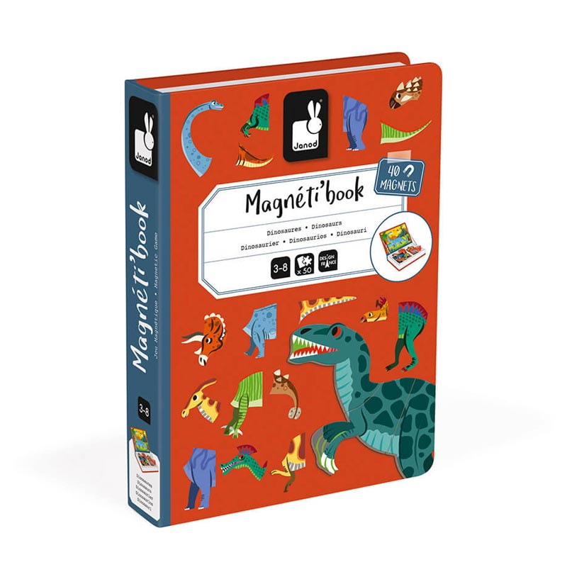 *Janod Magnetibook Dinosaurs