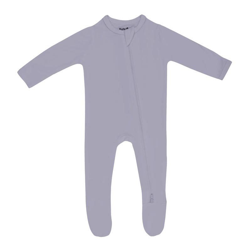 Kyte Baby Zippered Footie - Haze