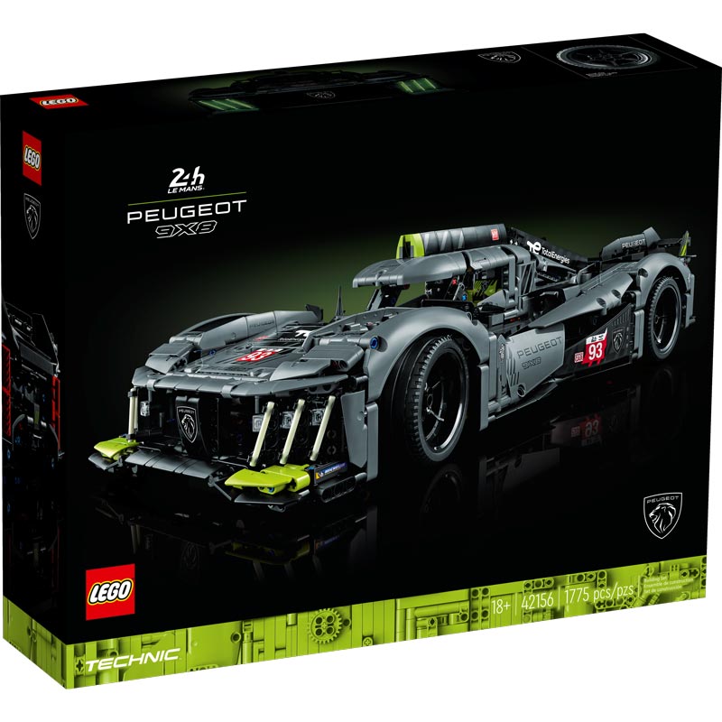 *LEGO Technic Peugeot 9X8 24H Le Mans Hybrid Hypercar