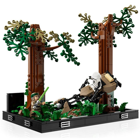*LEGO Star Wars Endor Speeder Chase Diorama
