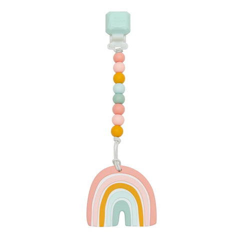 *Loulou Lollipop Teether Gem Set - Pastel Rainbow