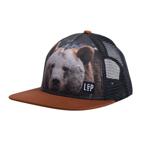 L&P Mesh Snapback Cap - Bear