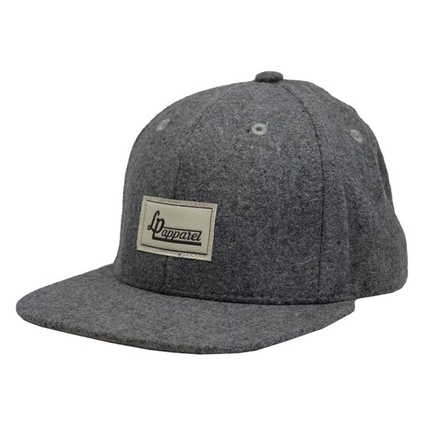 *L&P Snapback Cap - Grey Seattle v1 (Large Adult) *CLEARANCE*