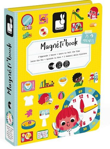 *Janod Magnetibook Learn to Tell the Time