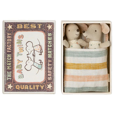 *Maileg Baby Mice Twins in Box 2023