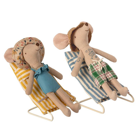 *Maileg Beach Chair Set for Mice