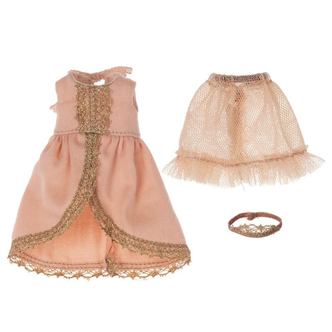 *Maileg Princess Dress for Big Sister Mouse - Rose