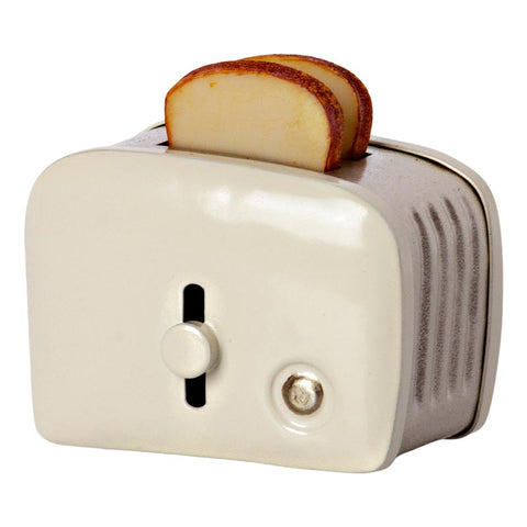 *Maileg Miniature Toaster & Bread - Off-White