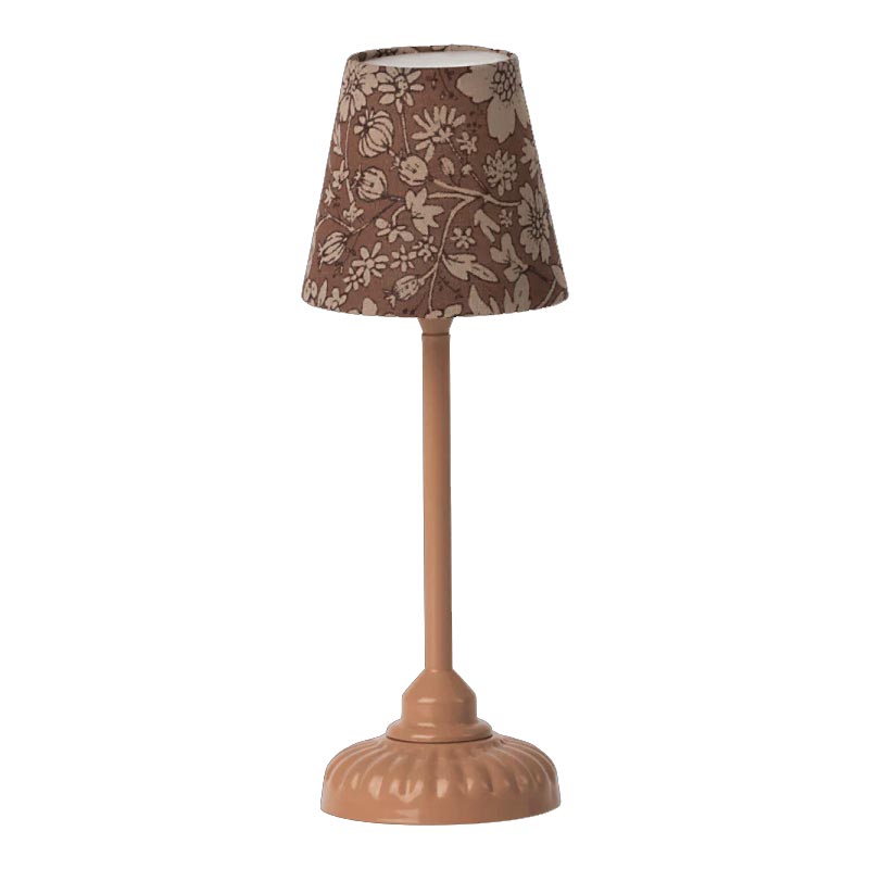 *Maileg Vintage Floor Lamp - Dark Powder