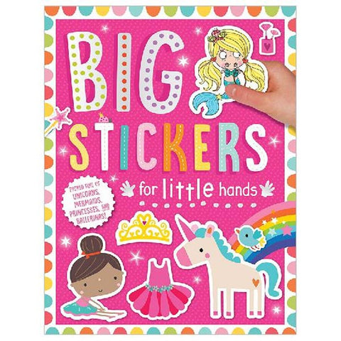 Big Stickers for Little Hands Activity Book - Pink