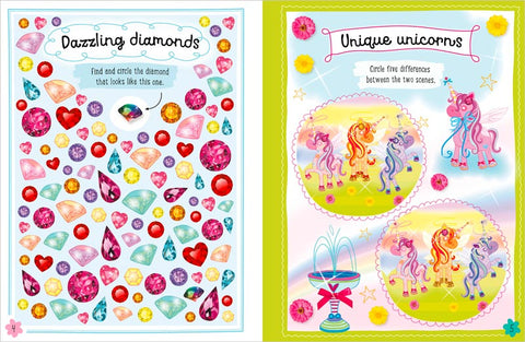 I Love Unicorns Activity Puffy Sticker Book