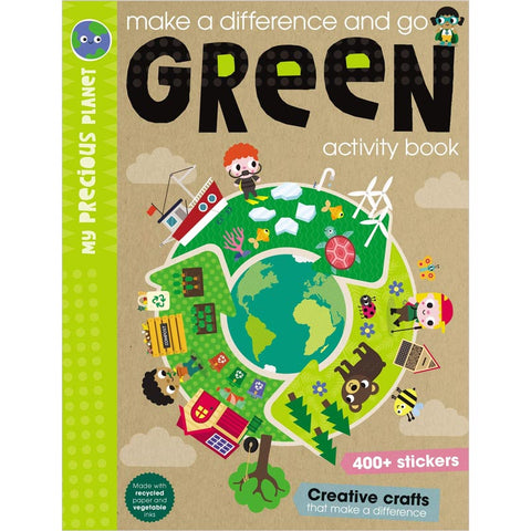 Make a Difference and Go Green Activity Book