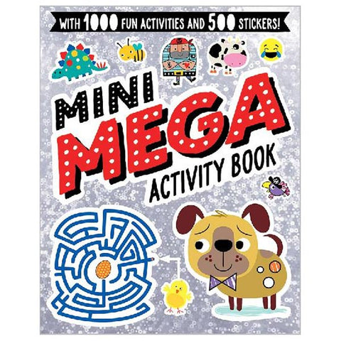 Mini Mega Activity Book - Silver