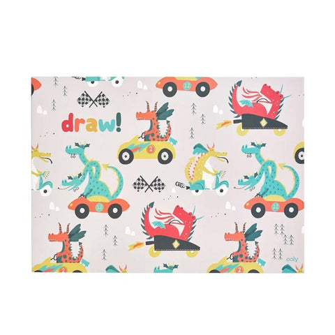 *Ooly Dragon Race Track Doodle Pad Duo Sketchbooks 2-Pack