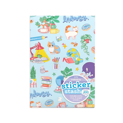 *Ooly Sticker Stash - Indoorsy