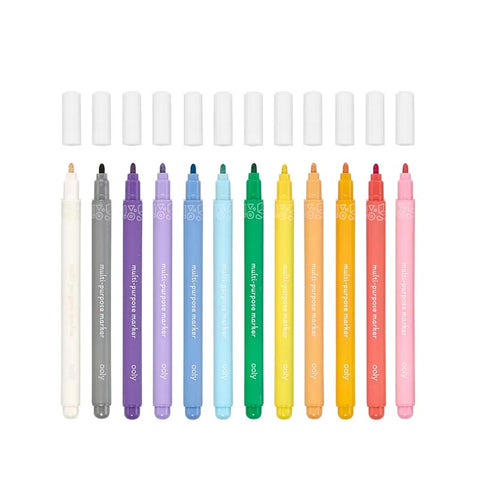 *Ooly Marvelous Multi-Purpose Paint Markers - Set of 12