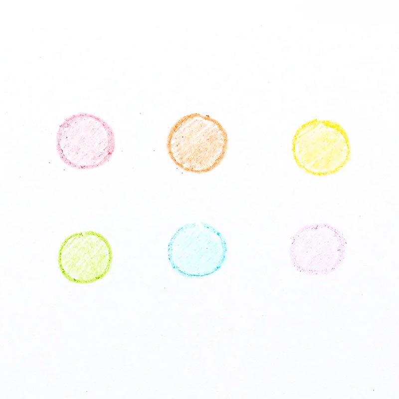 *Ooly Rainbow Scoops Vanilla Scented Stacking Erasable Crayons