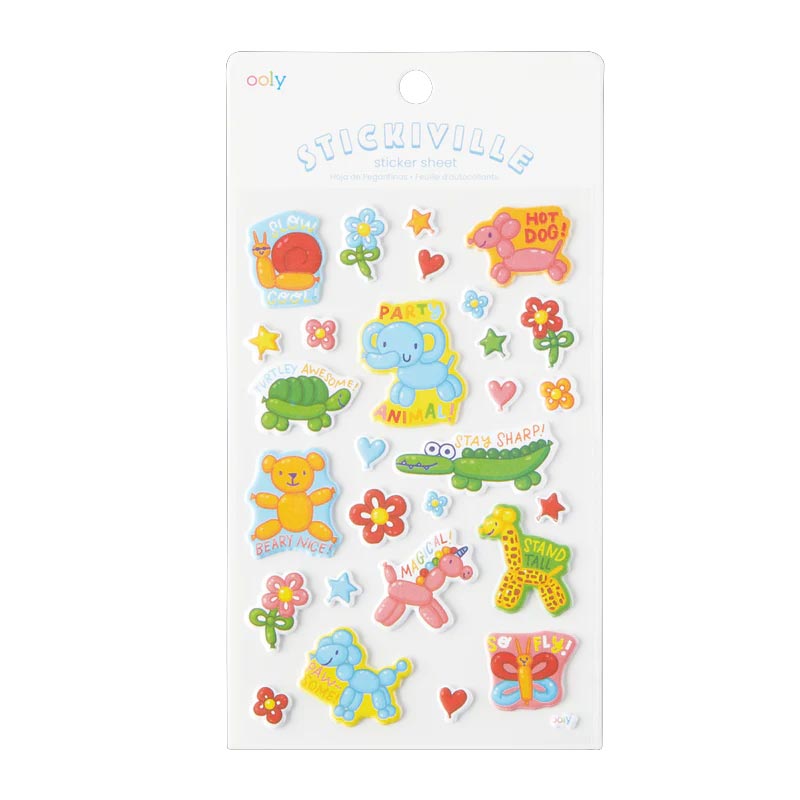 *Ooly Stickiville Stickers - Balloon Animals