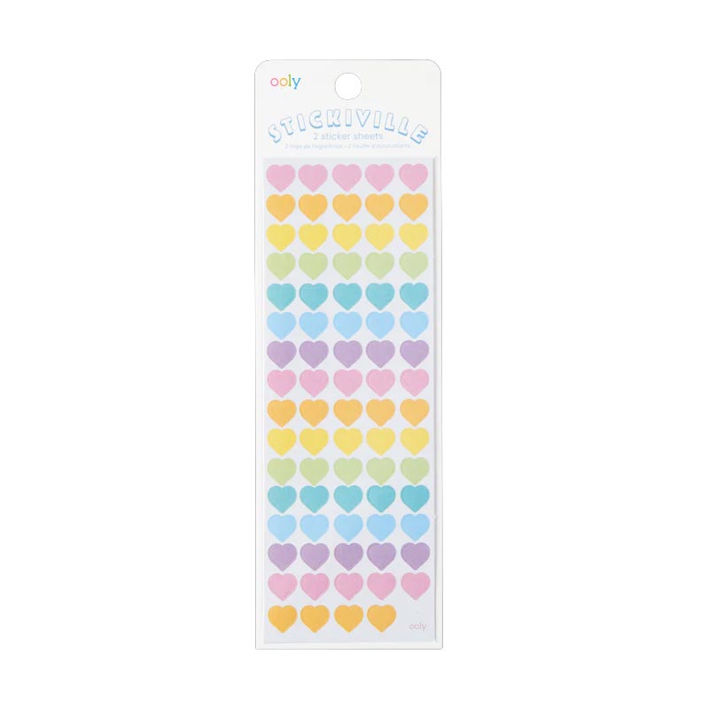 *Ooly Stickiville Stickers - Mini Hearts