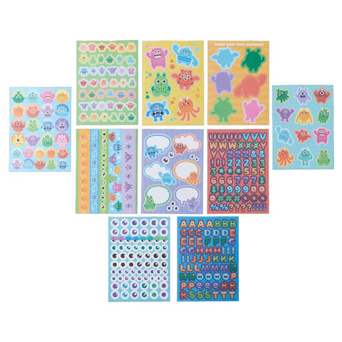 *Ooly Stickiville Stickers - Monster Book