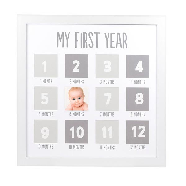 One Year Picframe Pearhead First Year Frame - Pearhead Frame Canada - Lagoon Baby