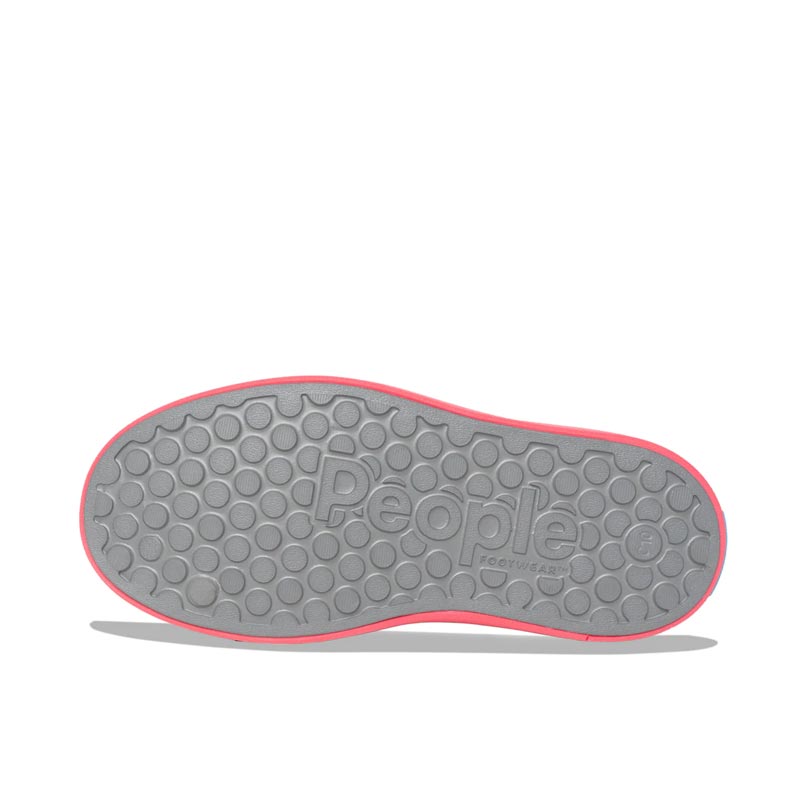 People Footwear - Ace Kids Storm Grey & Watermelon *CLEARANCE*
