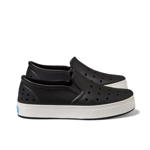 People Footwear Slater Kids - Really Black & Picket White *CLEARANCE*
