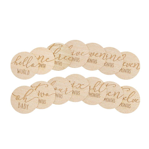 *Pearhead Wooden Milestone Marker Cards
