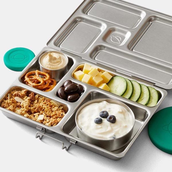 Plants Box Rover PlanetBox Rover Stainless Steel Lunchbox - Lagoon Baby - Stainless ...