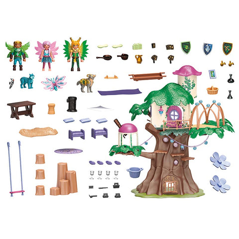 *Playmobil Ayuma Community Tree *water damage on box*