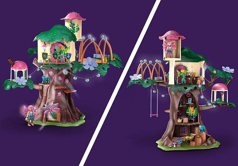 *Playmobil Ayuma Community Tree *water damage on box*