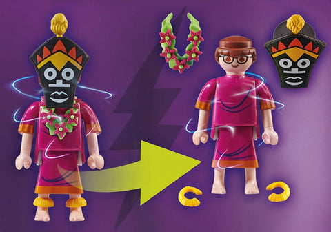 *Playmobil Scooby-Doo! Adventure with Witch Doctor