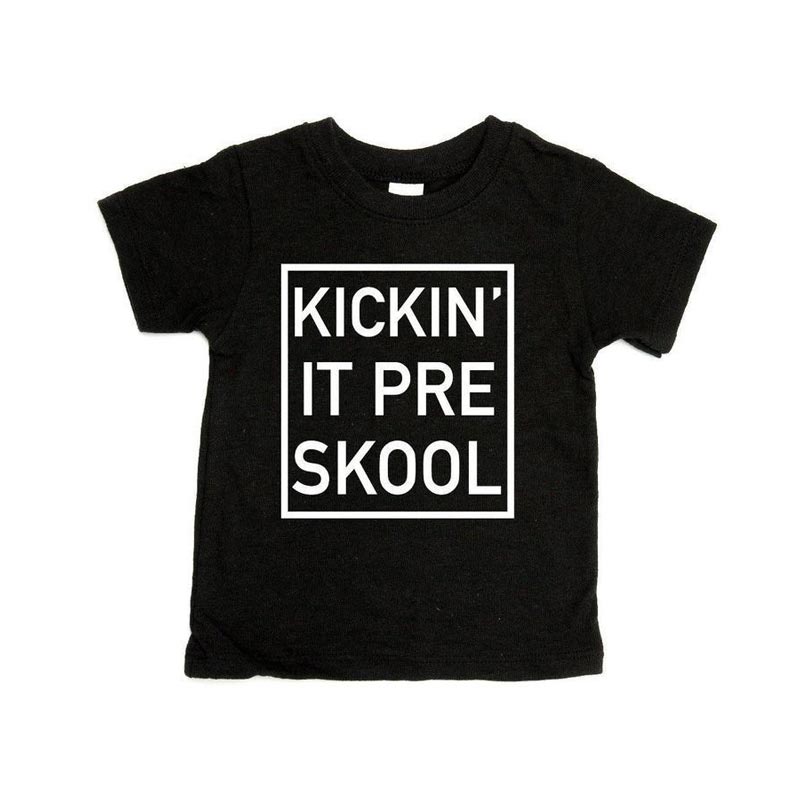 Portage and Main Tee - Black Kickin it Preskool *CLEARANCE*