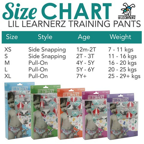 Kanga Care Lil' Learnerz Training Pants - 2 Pack