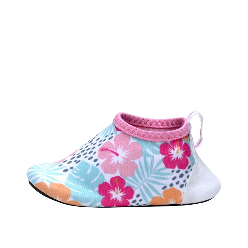 Robeez Sun Robeez Aqua Shoes: Tropical Hibiscus - Lagoon Baby + Toy Shoppe ...