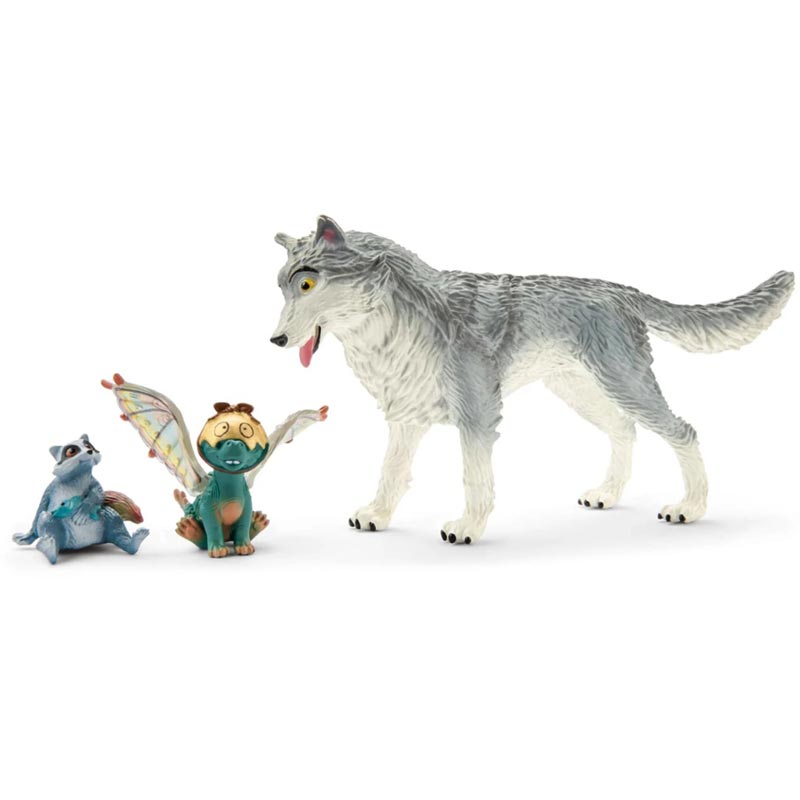 *Schleich Bayala Movie Lykos, Nugur & Piuh