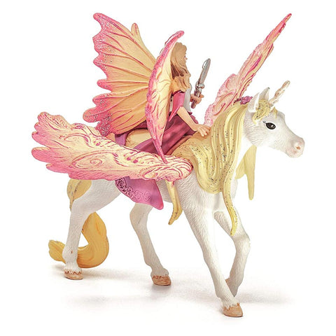 *Schleich Bayala Fairy Feya with Pegasus Unicorn