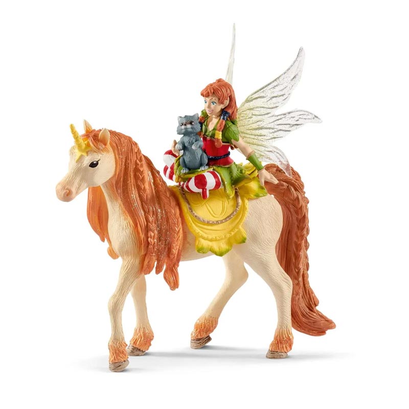 *Schleich Bayala Fairy Marween with Glitter Unicorn