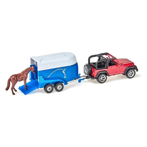 *Siku Jeep with Horse Trailer