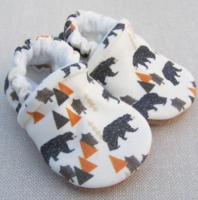 Snow and Arrow Cotton Knit Slippers - Campy