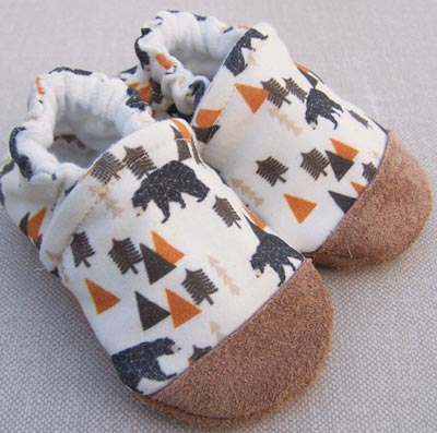 Snow and Arrow Cotton Knit Slippers - Campy